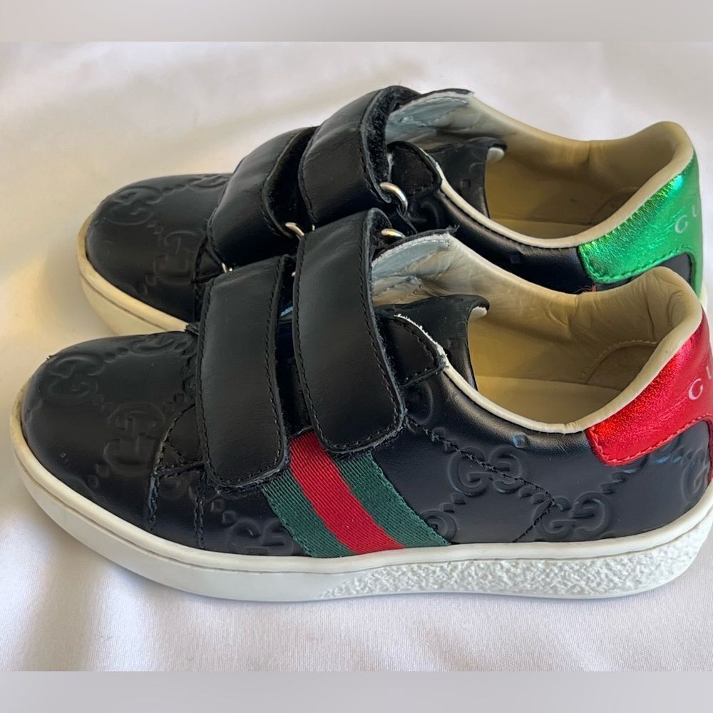 GUCCI TODDLER ACE SNEAKER SIZE 23
